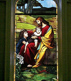 Christus mit Kindern